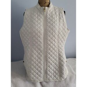 Kim Rogers Womans Vest Size Large Quilted